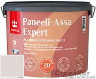 Лак Tikkurila Tikkivala Paneeli Assa Expert 20 полуматовый интерьерный лак 5060