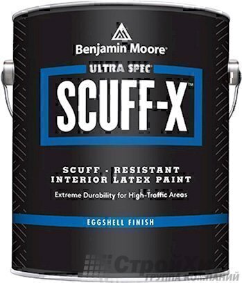 Benjamin Moore 485. Ultra Spec SCUFF-X Interior Eggshell Finish экстремально прочная краска