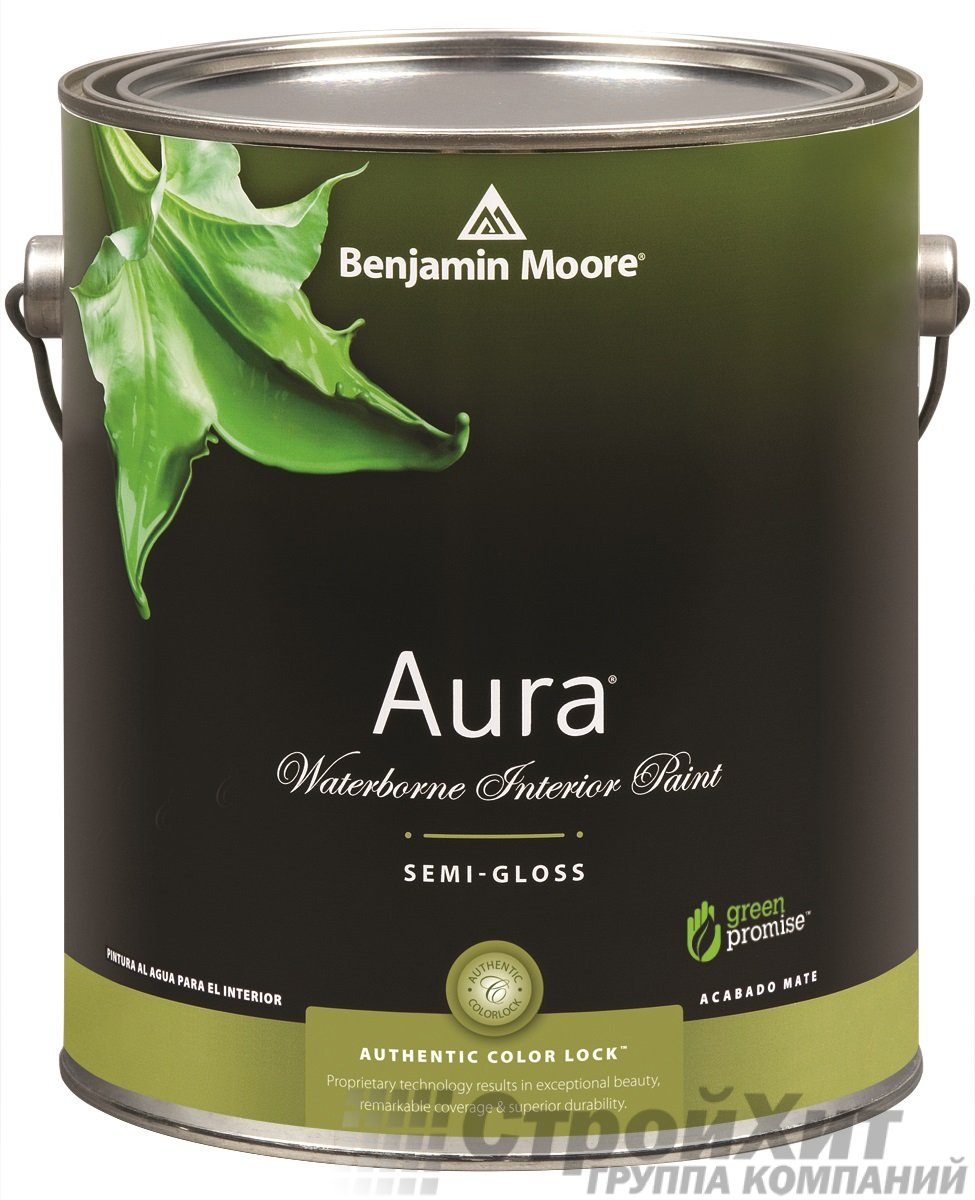 Benjamin Moore 528 Aura Interior Semi-gloss Finish краска на водной основе