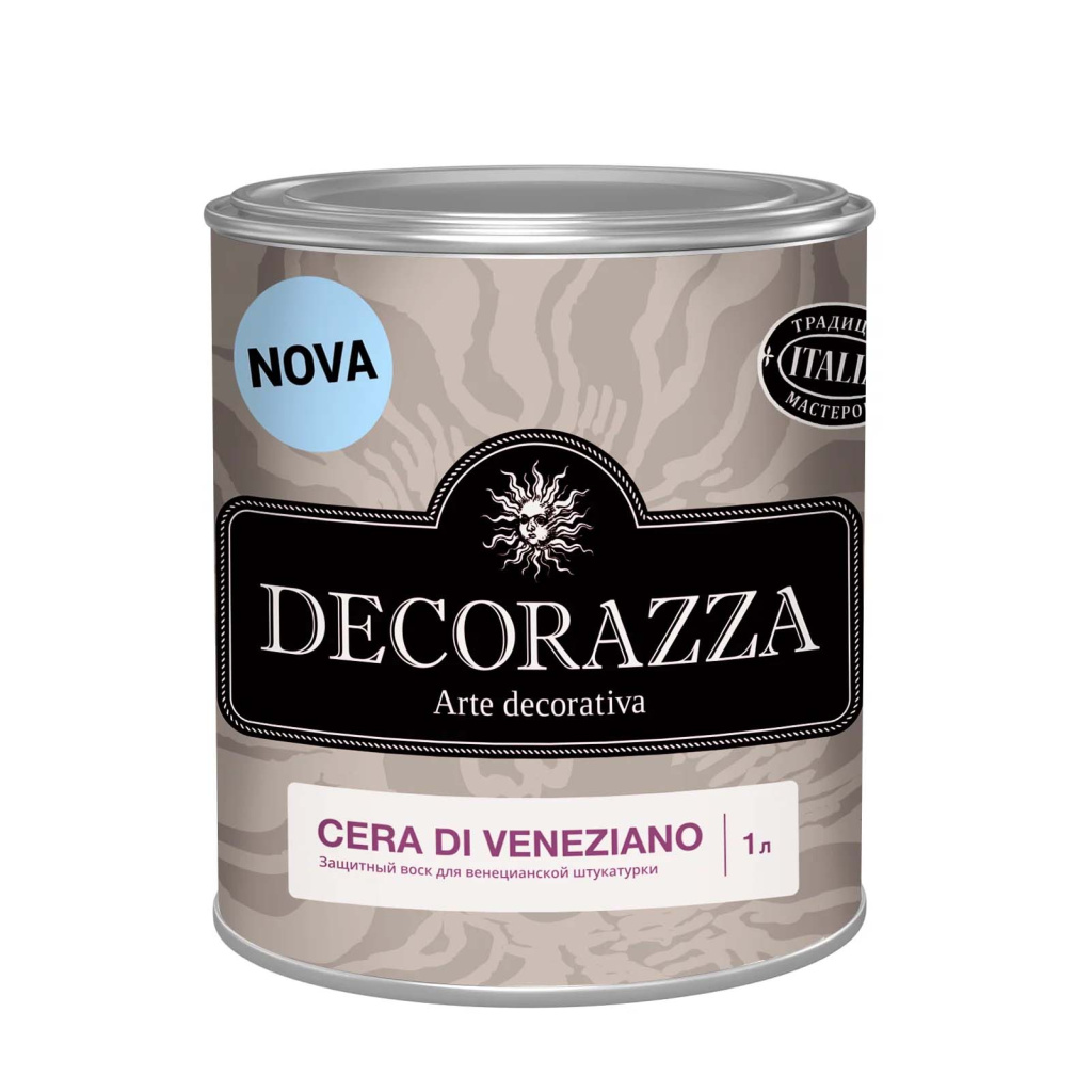 Decorazza Cera di Veneziano защитный воск 1 л.jpg