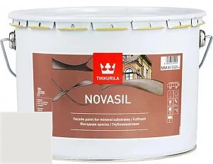 Tikkurila Novasil / Тиккурила Новасил силиконовая фасадная краска 9 л цвет 4980 палитра TIKKURILA Минеральные фасады
