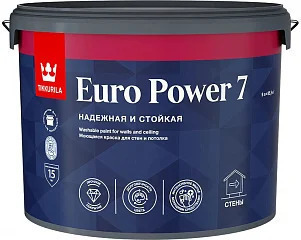 Tikkurila Euro Power 7 краска для стен и потолков
