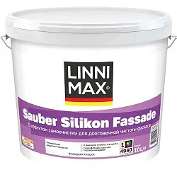 LINNIMAX SAUBER SILIKON FASSADE / ЛИННИМАКС ЗАУБЕР СИЛИКОН ФАССАДЕ (CAPAROL AmphiSilan-Plus )