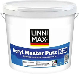 LINNIMAX ACRYL MASTER PUTZ / ЛИННИМАКС АКРИЛ МАСТЕР ПУТЦ акриловая структурная штукатурка (K15,K20)