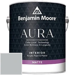 Benjamin Moore 522 Aura Interior Matte Finish 3,66 л цвет AF-695 палитра Benjamin Moore Affinity colors