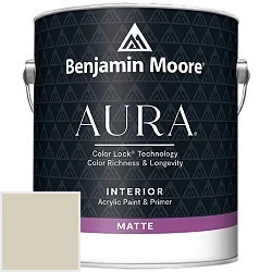Benjamin Moore 522 Aura Interior Matte Finish 3,66 л цвет AF-80 палитра Benjamin Moore Affinity colors