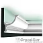 Orac Decor Карниз для верхней подсветки C901