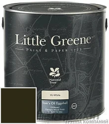 Little Greene Tom’s Oil Eggshell 2,5 л цвет LGGr56 палитра Little Greene Green