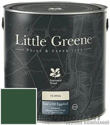 Little Greene Tom’s Oil Eggshell 2,5 л цвет LGGr298 палитра Little Greene Green