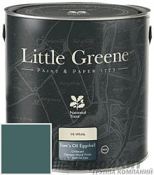 Little Greene Tom’s Oil Eggshell 2,5 л цвет LGGr311 палитра Little Greene Green