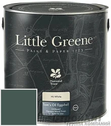 Little Greene Tom’s Oil Eggshell 2,5 л цвет LGGr306 палитра Little Greene Green