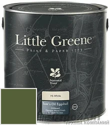 Little Greene Tom’s Oil Eggshell 2,5 л цвет LGGr303 палитра Little Greene Green