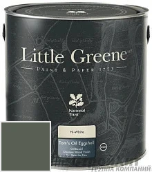 Little Greene Tom’s Oil Eggshell 2,5 л цвет LGGr293 палитра Little Greene Green