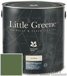 Little Greene Tom’s Oil Eggshell 2,5 л цвет LGGr297 палитра Little Greene Green