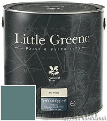 Little Greene Tom’s Oil Eggshell 2,5 л цвет LGGr310 палитра Little Greene Green
