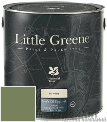 Little Greene Tom’s Oil Eggshell 2,5 л цвет LGSt80 палитра Little Greene Stone