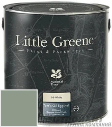 Little Greene Tom’s Oil Eggshell 2,5 л цвет LGGr296 палитра Little Greene Green