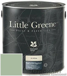 Little Greene Tom’s Oil Eggshell 2,5 л цвет LGGr138 палитра Little Greene Green