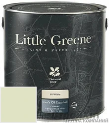 Little Greene Tom’s Oil Eggshell 2,5 л цвет LGGr87 палитра Little Greene Green