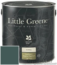 Little Greene Intelligent Exterior Eggshell 2,5 л цвет LGGr312 палитра Little Greene Green