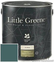 Little Greene Intelligent Exterior Eggshell 2,5 л цвет LGGr311 палитра Little Greene Green