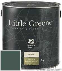 Little Greene Intelligent Exterior Eggshell 2,5 л цвет LGGr306 палитра Little Greene Green