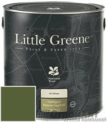 Little Greene Intelligent Exterior Eggshell 2,5 л цвет LGGr303 палитра Little Greene Green