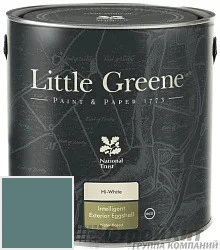 Little Greene Intelligent Exterior Eggshell 2,5 л цвет LGGr310 палитра Little Greene Green