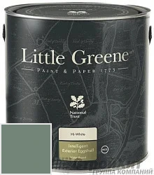 Little Greene Intelligent Exterior Eggshell 2,5 л цвет LGGr304 палитра Little Greene Green
