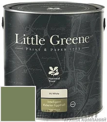 Little Greene Intelligent Exterior Eggshell 2,5 л цвет LGSt80 палитра Little Greene Stone