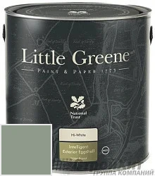 Little Greene Intelligent Exterior Eggshell 2,5 л цвет LGGr296 палитра Little Greene Green