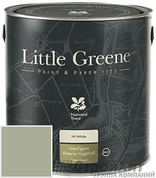 Little Greene Intelligent Exterior Eggshell 2,5 л цвет LGGr295 палитра Little Greene Green