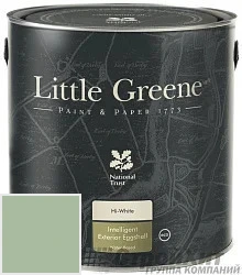 Little Greene Intelligent Exterior Eggshell 2,5 л цвет LGGr138 палитра Little Greene Green