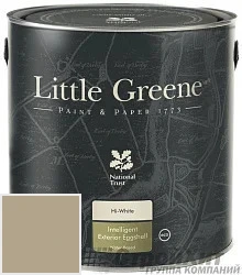 Little Greene Intelligent Exterior Eggshell 2,5 л цвет LGSt160 палитра Little Greene Stone