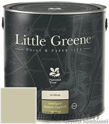 Little Greene Intelligent Exterior Eggshell 2,5 л цвет LGSt77 палитра Little Greene Stone