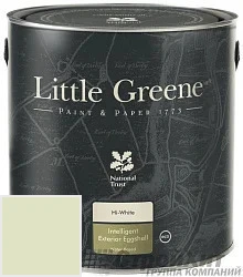 Little Greene Intelligent Exterior Eggshell 2,5 л цвет LGGr87 палитра Little Greene Green