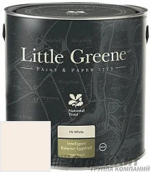 Little Greene Intelligent Exterior Eggshell 2,5 л цвет LG1 палитра Little Greene