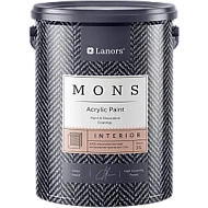 MONS INTERIOR PAINT – 100% акриловая глубоко матовая краска, 3% блеска