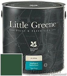 Little Greene Intelligent Satinwood 5 л цвет LGGr298 палитра Little Greene Green
