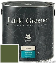 Little Greene Intelligent Satinwood 5 л цвет LGGr303 палитра Little Greene Green