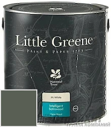 Little Greene Intelligent Satinwood 5 л цвет LGGr293 палитра Little Greene Green