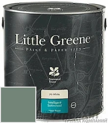 Little Greene Intelligent Satinwood 5 л цвет LGGr304 палитра Little Greene Green