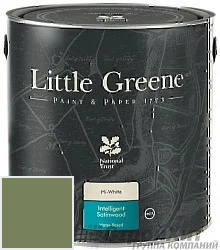 Little Greene Intelligent Satinwood 5 л цвет LG80 палитра Little Greene
