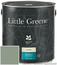 Little Greene Intelligent Satinwood 5 л цвет LGGr296 палитра Little Greene Green