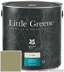 Little Greene Intelligent Satinwood 5 л цвет LGGr302 палитра Little Greene Archive colours