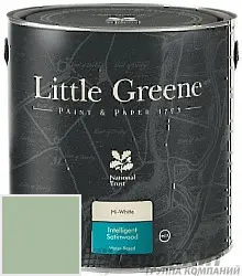 Little Greene Intelligent Satinwood 5 л цвет LGGr138 палитра Little Greene Green