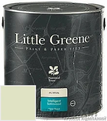 Little Greene Intelligent Satinwood 5 л цвет LGGr87 палитра Little Greene Green