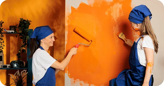 Краска без запаха для внутренних работ, как выбрать безопасный состав для дома и детской