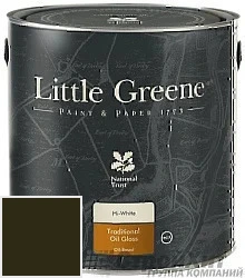 Little Greene Traditional Oil Gloss 2,5 л цвет LGGr56 палитра Little Greene Green