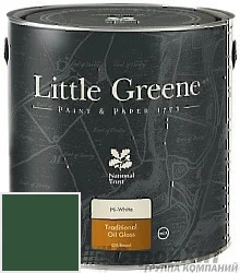 Little Greene Traditional Oil Gloss 2,5 л цвет LGGr298 палитра Little Greene Green
